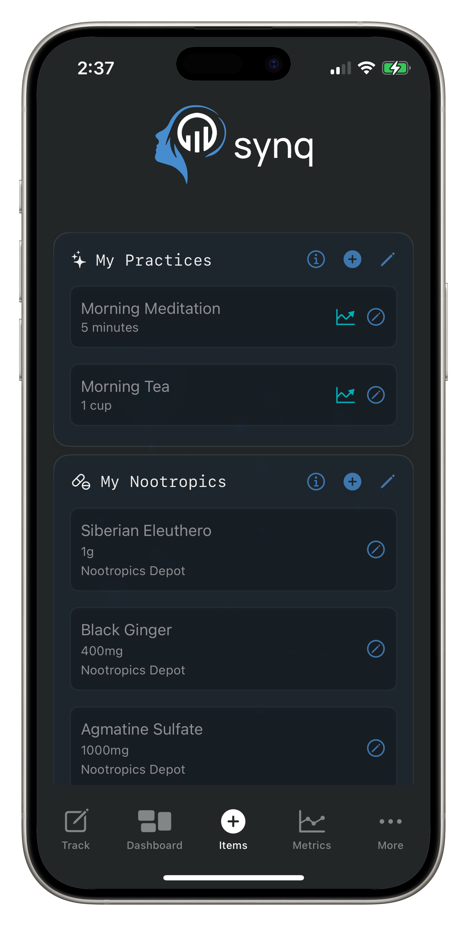 synq App Screenshot