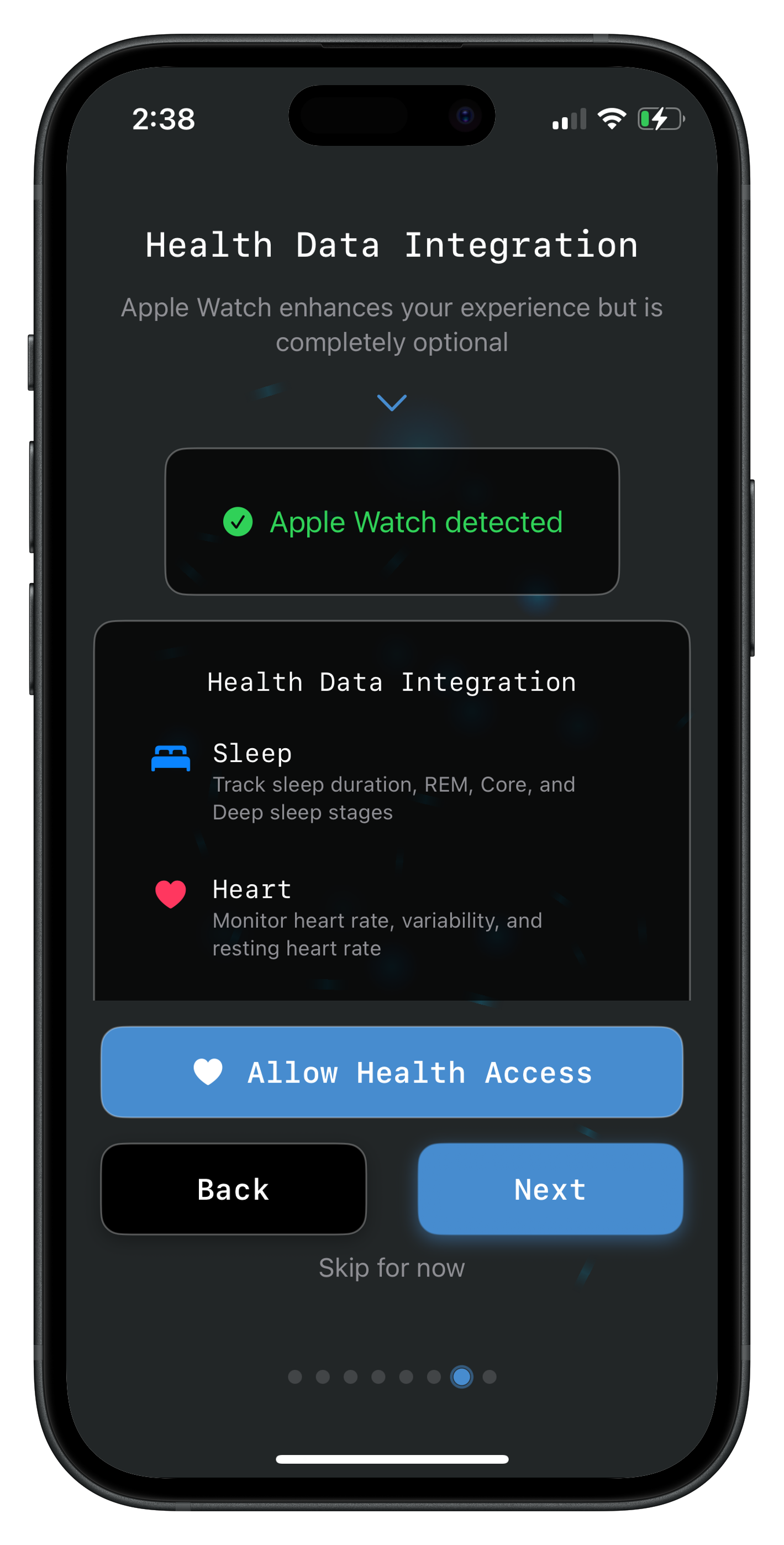 HealthKit Integration