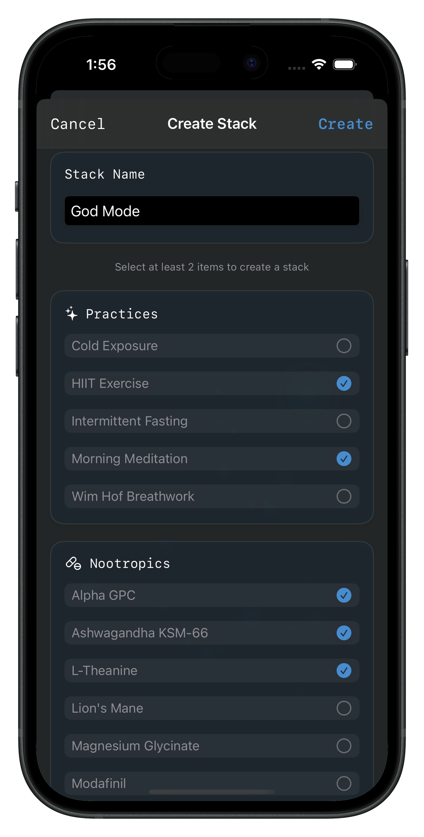 Stack Builder