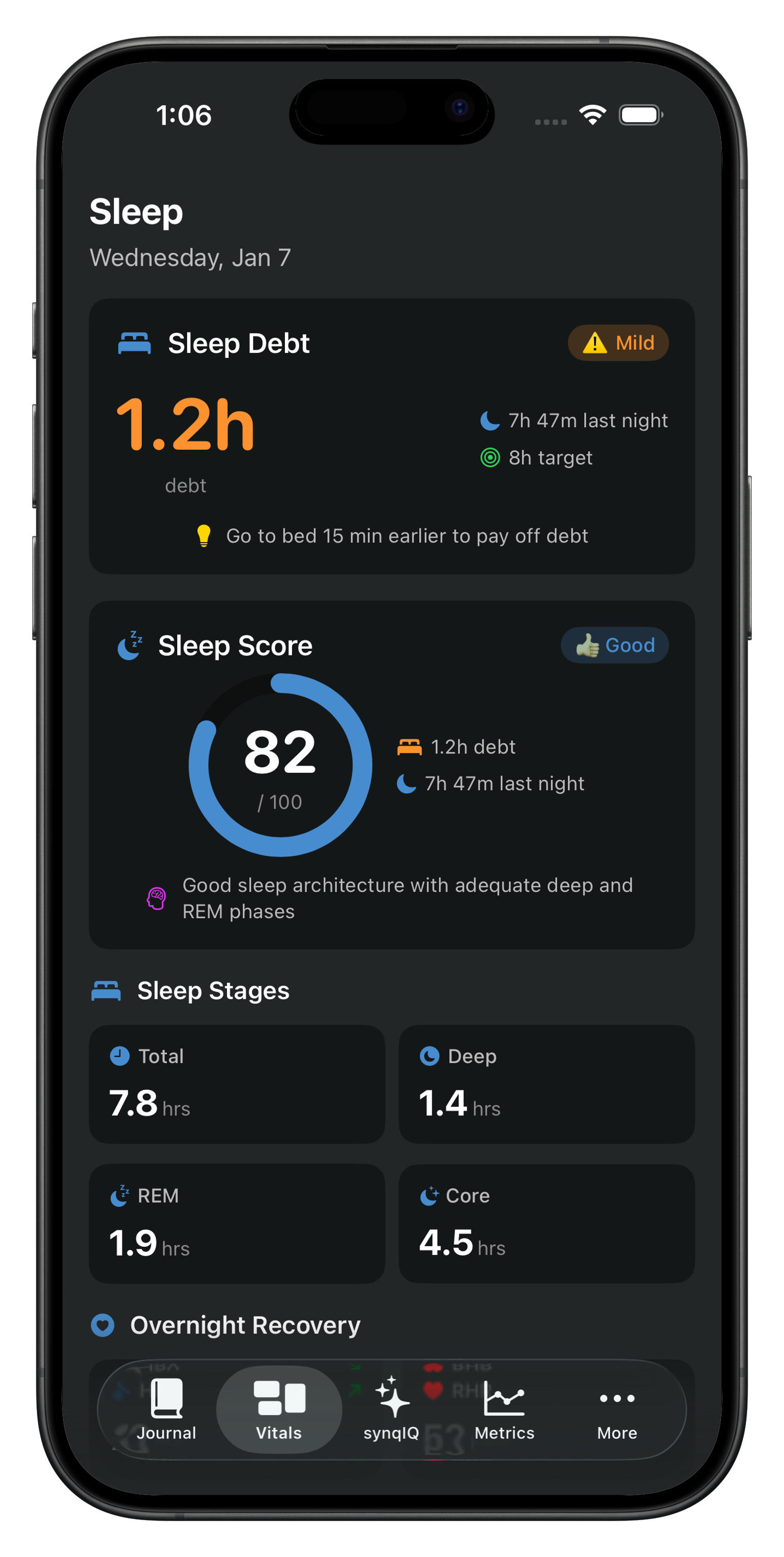 Sleep Optimization